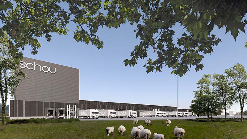 Schou | Il nuovo magazzino automatico di Kolding (Danimarca)