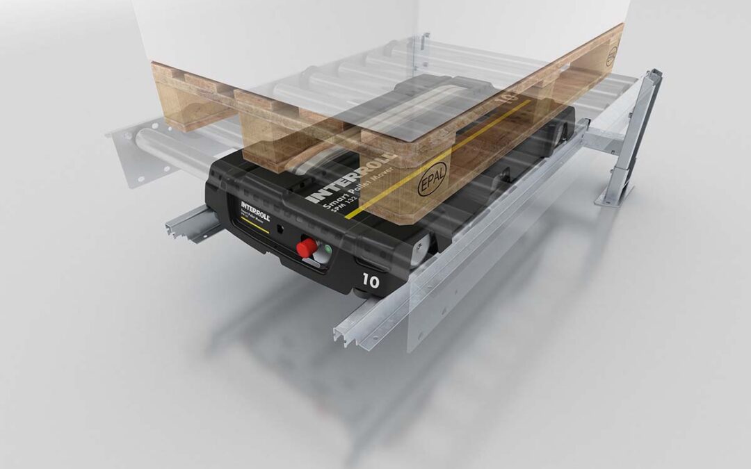 Smart Pallet Mover: Interroll’s innovation for factory automation