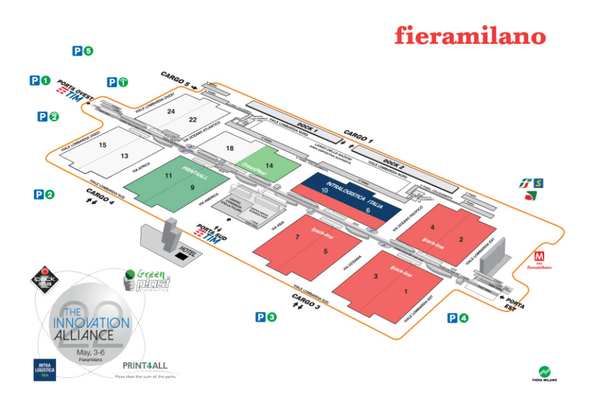 Map of the Exhibition Grounds