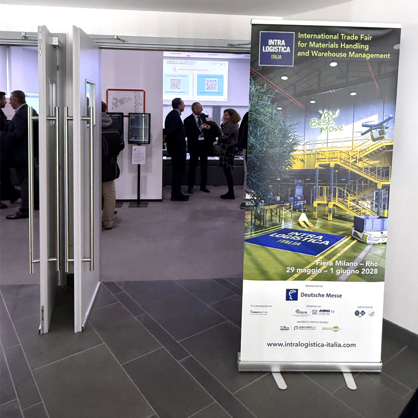 INTRALOGISTICA ITALIA al Convegno dell'Osservatorio Gino Marchet