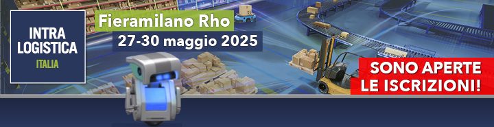 INTRALOGISTICA ITALIA 2025 | Banner statico 720x185